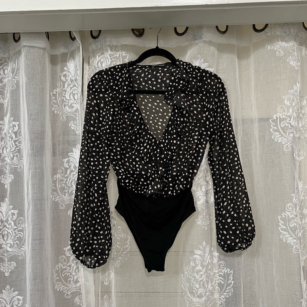 Polka Dot Bodysuit